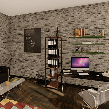 Искусственный камень Monte Alba Айлэнд серый (9 шт.=0,33 кв.м)