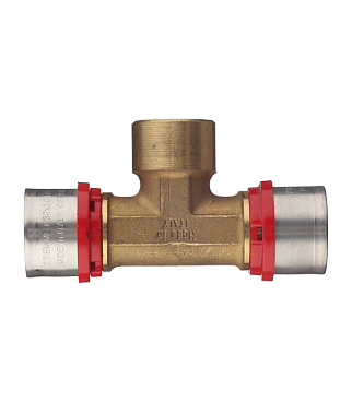 Тройник Tiemme 32(пресс) х 3/4 ВР(г) х 32(пресс)