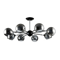 Люстра подвесная Arte Lamp Lagos E27 480 Вт 18 кв.м (A2708PL-8BK)