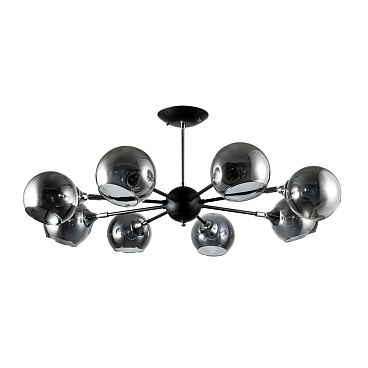 Люстра подвесная Arte Lamp Lagos E27 480 Вт 18 кв.м (A2708PL-8BK)