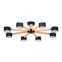Люстра потолочная Arte Lamp Tenda GX53 96 Вт 15 кв.м (A1624PL-8BK)
