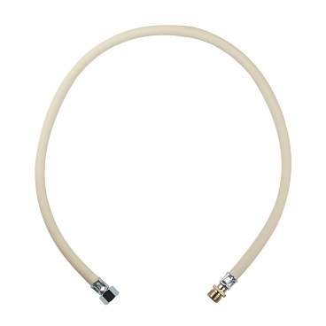 Шланг для газа ПВХ армированный 1/2 ВР(г) х 1/2 НР(ш) 100 см белый