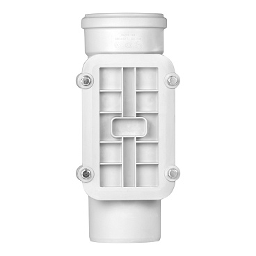 Ревизия Pro Aqua Stilte Plus d110 мм пластиковая шумопоглощающая с крышкой для внутренней канализации