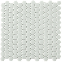 Мозаика Mir Mosaic Natural Steppa белая стеклянная 300х300х5 мм глянцевая