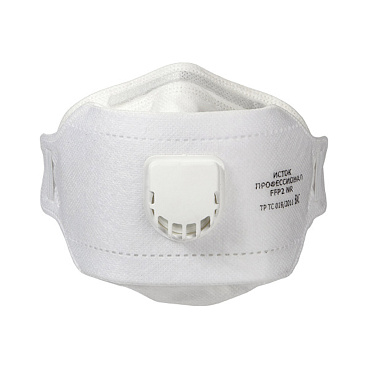 Респиратор Исток Про FFP2 с клапаном выдоха неформованный (РЕС054)
