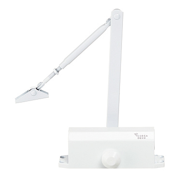 Доводчик дверной Corsa Deco (40-60 кг) белый