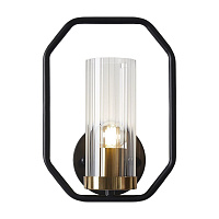 Бра Freya Lumi E27 60 Вт 230 В черное/бронза IP20 (FR5524WL-01BBZ)