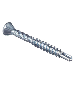 Саморезы для массивной доски 30x3,2 мм оцинкованные (500 шт.)