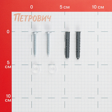 Полка для ванной Металаксон Drop угловая двухъярусная с крючками 200х200х385 мм металл белая (48991-2БМ)