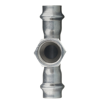 Тройник Valtec (VTi.932.I.150415) 15 мм х 1/2 ВР(г) х 15 мм нержавеющая сталь