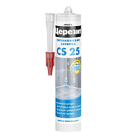 Герметик силиконовый затирка Церезит CS 25 № 01 белый 280 мл