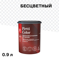 Морилка Tikkurila/Tikkivala Pirtti Color водная бесцветная 0,9 л