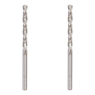 Сверло по металлу спиральное КМ 4х75 мм (2 шт.) (966052)