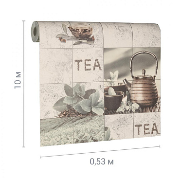 Обои вспененный винил на бумажной основе Elysium Мелисса 904802 (0,53х10,05 м)