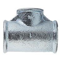 Тройник переходный Gebo Platinum (130-26V) 1 ВР(г) х 3/4 ВР(г) х 1 ВР(г) чугунный оцинкованный