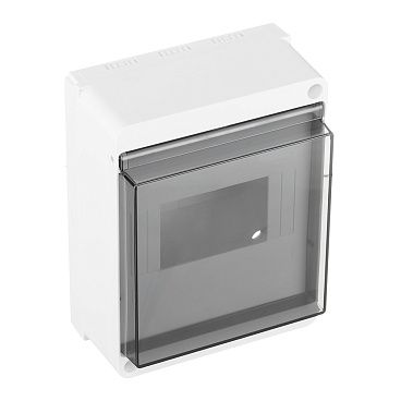 Щит распределительный навесной Systeme Electric City9 пластиковый IP40 180х140х85 мм 6 модулей прозрачная дверь