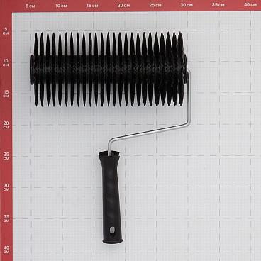 Валик игольчатый 240 мм d116 мм игла 28 мм с ручкой Hesler Maxi