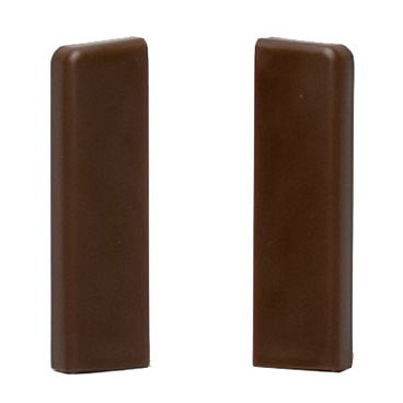 Заглушка торцевая ПВХ Salag 50 мм светло-коричневый под ковролин (2 шт.)