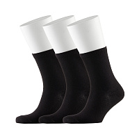 Носки мужские Hesler кардная пряжа 44-46 черные (3 пары)