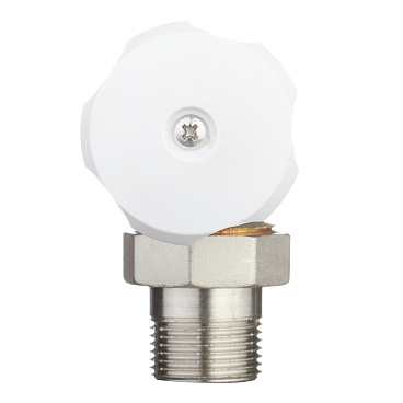 Клапан термостатический угловой Valtec 3/4 НР(ш) х 3/4 ВР(г) для радиатора (VT.007.LN.05)