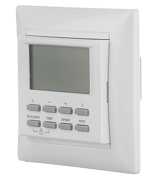 Терморегулятор программируемый для теплого пола Spyheat NLC-527H белый