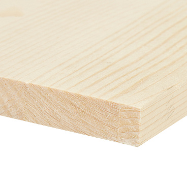 Щит мебельный хвоя 1200х200х18 мм сорт АВ клееный