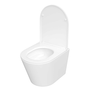 Унитаз подвесной Corsa Deco NX Tornado безободковый с сиденьем дюропласт микролифт смыв торнадо (WHNX520ST)