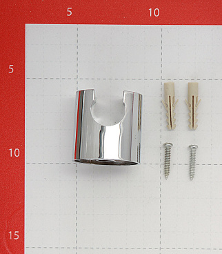 Держатель для лейки Union без регулировки наклона пластик хром (MW228C)