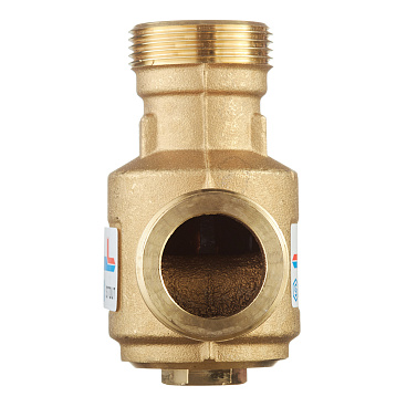 Клапан термостатический Stout 1 1/4 НР(ш) х 1 1/4 НР(ш) х 1 1/4 НР(ш) для твердотопливных котлов 60 °С (SVM-0030-325506)