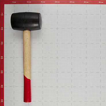 Киянка резиновая Hesler 600 г деревянная ручка (RB01-600/103454)