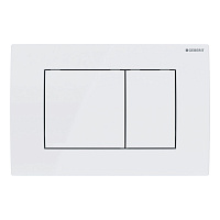 Клавиша смыва для инсталляций Geberit Delta 30 белая (115.137.11.1)