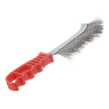 Кордщетка ручная Hesler металлическая 265 мм с пластиковой ручкой