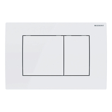 Клавиша смыва для инсталляций Geberit Delta 30 белая (115.137.11.1)