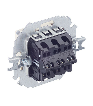 Выключатель Simon 15 трехклавишный встраиваемый слоновая кость (1591391-031)