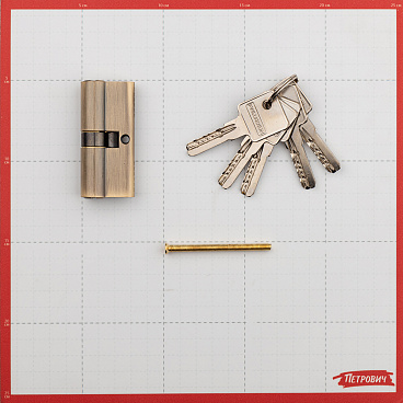 Цилиндр Palladium 70 C ET AB 70 35х35 мм ключ/ключ античная бронза