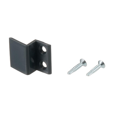 Комплект креплений для москитной сетки серый