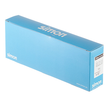 Коробка монтажная Simon 24 Harmonie трехместная накладная белая (2400753-030)