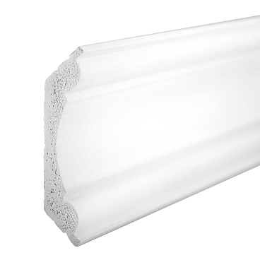 Плинтус потолочный из экополимера ударопрочный 50х50х2000 мм Cosca KX001