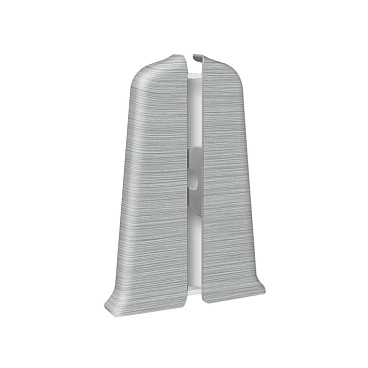 Заглушка торцевая Идеал Деконика 70 мм алюминий левая-правая Г-профиль (2 шт.)