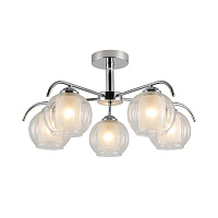 Люстра потолочная Schaffner Festa E27 200 Вт 18 кв.м (4365-5 CR)