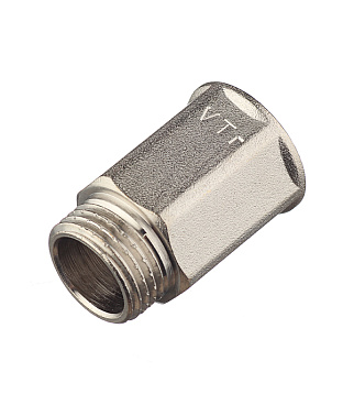 Удлинитель Valtec 30 мм х 1/2 ВР(г) х 1/2 НР(ш) латунный (VTr.197.N.0430)