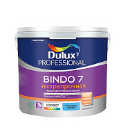 Краска моющаяся Dulux/Luxium Bindo 7 экстрапрочная база BW белая 2,5 л