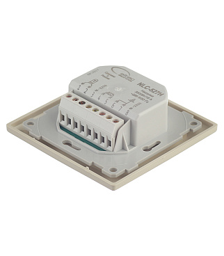 Терморегулятор программируемый для теплого пола Spyheat NLC-527H бежевый