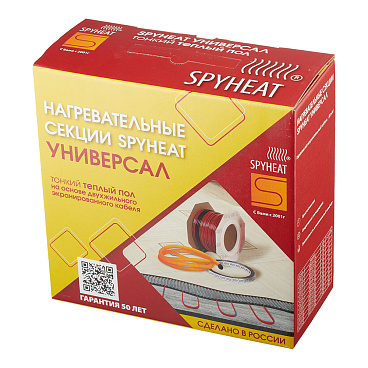 Теплый пол SPYHEAT Универсал 2-3 кв.м 370 Вт на катушке 30 м