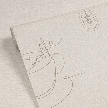 Обои компакт-винил на флизелиновой основе Ateliero Café 589692 (1,06х10,05 м)