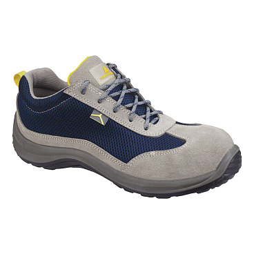 Полуботинки рабочие замша/полиэстер с защитным подноском размер 44 синий/серый Delta Plus ASTI S1P (ASTISPGB44)
