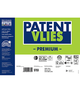 Малярный флизелин Marburg Patent Vlies 9769 (1,06х25 м) плотность 150 г/кв.м