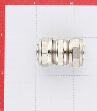 Соединитель прямой VALTEC (VTm.303.N.002626) 26 обж(ц) х 26 обж(ц)