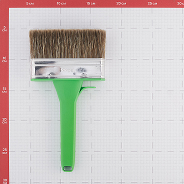 Кисть плоская смешанная щетина пластиковая ручка Wenzo Pro 120х25 мм для антисептиков