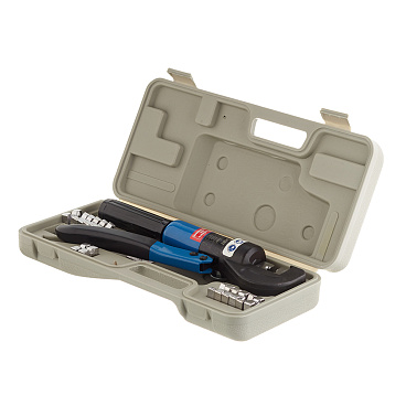 Пресс гидравлический ручной КВТ ПГР-70 для опрессовки наконечников (52065)